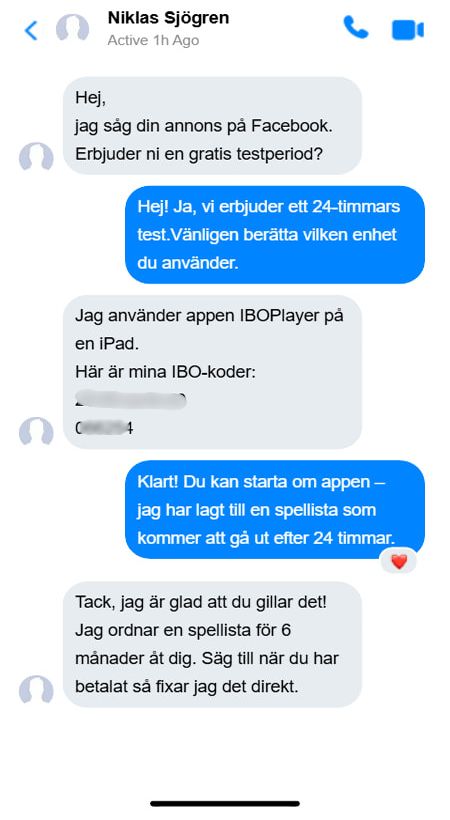 iptv for sweden